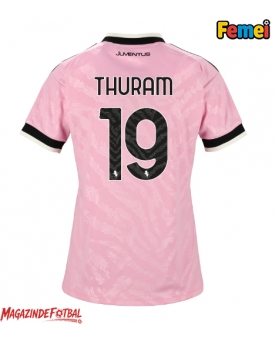 Juventus Khephren Thuram #19 Tricou Fotbal Replică 2026-27 Femei Deplasare Juventus Khephren Thuram #19 Tricou Fotbal Replică 2026-27 Femei Deplasare